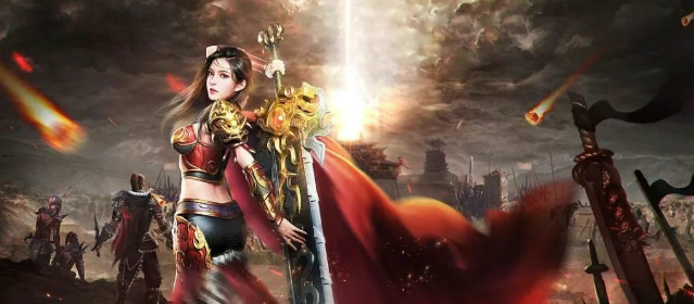 《传奇3d版》：战士冲锋与法师火雨协同爆发！